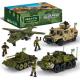 Конструктор IBLOCK арт. PL-921-430 (48ш) 6 диспл. по 8шт Армія, 280-385дет.,р-р уп-ки 29*19*5см, 4види