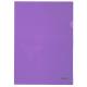 Папка-уголок А4, плотная, фиолетовая, Norma 5024