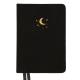 Щоденник А6 Leo Planner датований 2026 "Luna", твердий, чорний, 352 сторінки