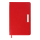 Щоденник датов. 2026 SALERNO, A6, червоний, штуч. шкіра