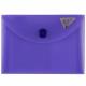 Папка-конверт Yes A7 на кнопці "Fusion" фіолетова