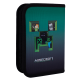 Пенал твердий YES одинарний з двома клапанами HP-04 Minecraft Icons