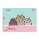 Зошит для малювання YES А4 12арк/100 скоба, з перфорацією (Pusheen)