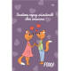 Блокнот TM Profiplan "Foxy", love, A5 mini, 80 страниц