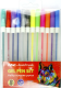 Набір гелевих ручок, 12 неонових кольорів та з блискітками