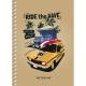 Блокнот для записів, спiраль, А6/80арк., у клітинку, кремовий блок, 70г/м2, крафт, ВД-лак, Student 