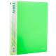 Папка на 2-х кільцах, 25мм, прозора зелена (1/60/120)