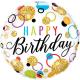 3202-0328 Кулька П 18" HB ПАК "Блискучий День народження"