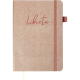 Блокнот діловий LIBRETA А5, 96л, клітинка, обкладинка штучна шкіра, бежевий