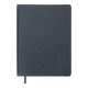 Щоденник датов. 2026 DARK MORANDI, A5, темно-синій, штуч.шкіра