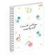 Зошит для записів Yes А4/80 од. спіраль "Гарний настрій"