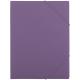 Папка на гумках, А4, Morandi бузковий