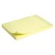 Блок паперу з клейким шаром Axent Delta D3330-02 100x150 мм, 100 аркушів, клітинка, жовтий (1/24/288)