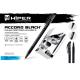 Ручка масл. Hiper Accord Black+ HO-550B тригранна 0,7мм (синя)