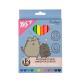 Фломастери Yes 12 кольорів "Pusheen", амортизуючі