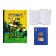 Блокнот, 56г, 7БЦ, 145х197мм, 64 арк, клітинка, Матова ламінація