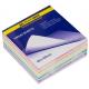Блок паперу для нотаток 80х80х30мм, кольоровий, не клеєний