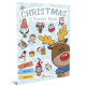 Книга серії "Веселі забавки для дошкільнят: Christmas sticker book. Колядки" 6 аркушів, (укр) (1)
