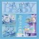 Альбом EVG 20sheet Baby collage Blue w/box 