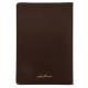 Щоденник-діловий записник А5 Leo Planner датований 2026 "Aldento", інтегральний, темно-коричневий, 368 сторінок