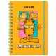 Блокнот на спіралі А5, 80 арк., кл., GF
