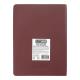 Щоденник датов. 2026 DARK MORANDI, A5, темно-червоний, штуч.шкіра