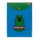 Папка-конверт YES А4 на кнопці "Minecraft" вертикальна