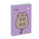 Зошит для записів YES А7/80 од.спіраль Pusheen