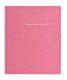 Зошит на пружині Barocco В5, 80 арк, клітинка, рожевий, пластикова обкладинка (10/180)