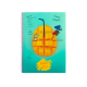 Блокнот "Cocktail: Mango", A4 (200х285), пластиковая обложка, ПВХ спираль, 80 л., Клетка