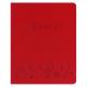 Щоденник шкільний А5 (160х198), 42 арк., обкл. шт.шкіра червона "Українські символи"