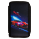 пенал 2-яр. пустий, поліестер, "Red Car", 25311C