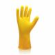 Рукавички латексні господарські з флоковим внутрішнім покриттям TRIDENT "LOSK" L30 р.10