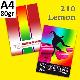 Папір А4 80 Paperline 500 арк. IK LEMON 210