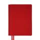 Щоденник-діловий записник А5 Leo Planner датований 2026 "Vitto", м'який, червоний, 368 сторінок