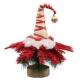 Ялинка-гномик Yes! Fun засніжена червоним снігом, h-47 см