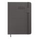Щоденник датов. 2026 FOREVER, A5, сірий, штучна шкіра/поролон