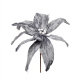 Квітка декоративна Yes! Fun "Пуансетія" сіра, 42 см