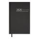 Щоденник датов. 2026 ZEST, A5, чорний , бумвініл