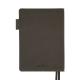 Щоденник-діловий записник А5 Leo Planner датований 2026 "Binario", м'який, графіт, 368 сторінок