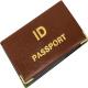 Обкладинка на Паспорт ID PASSPORT Петек шкірзам (1/25)