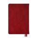 Щоденник-діловий записник А5 Leo Planner датований 2026 "Persona", твердий, бордовий, 368 сторінок