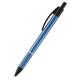 Ручка масляна автоматична Prestige корпус синій металевий, 0.7 мм, синя, AB1086-14-02