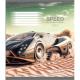 Зошит учнівський повноколірний загальний 48 арк., клітинка. "Швидкість"