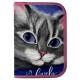 пенал 1-яр. пустий, 2 відворота, поліестер, "Lovely Cat", 24206C