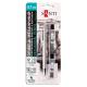 Олівець механічний SANTI 0,7 мм, метал, у комплекті з запасними стрижнями HB, 2B, ластиками