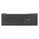 Клавіатура DEFENDER (45192) Element HB-190 USB UKR чорний, повнорозмірна (45192)