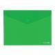 Папка-конверт на кнопці Economix 31302-04, В5, глянець, зелена (12/180)