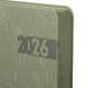 Щоденник- діловий записник А5 Leo Planner датований 2026 "Boss", м'який, хакі, 368 сторінок