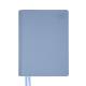 Щоденник-діловий записник А5 Leo Planner датований 2026 "Vitto", м'який, блакитний, 368 сторінок